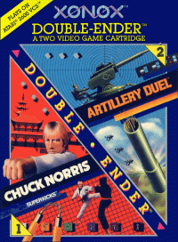 Chuck Norris Superkicks Atari 2600 US box art